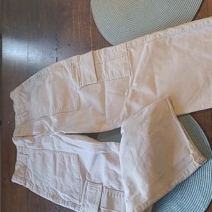 Hollister cargo beige pants